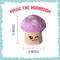 Show in main carousel: Snugarooz Magic the Mushroom Squeaky Dog Plush Toy, Purple slide 3 of 5