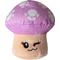 Show in main carousel: Snugarooz Magic the Mushroom Squeaky Dog Plush Toy, Purple slide 1 of 5