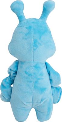 Show full view: Snugarooz Luna the Alien -Squeaky Dog Plush Toy, Blue slide 4 of 6