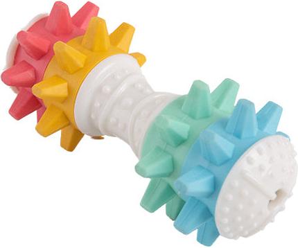 Show full view: Snugarooz Shake If Off Nylon Bone Dog Toy, Multi slide 2 of 5