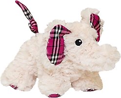 Snugarooz Ella the Elephant Squeaky Dog Plush Toy, White