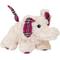 Show in main carousel: Snugarooz Ella the Elephant Squeaky Dog Plush Toy, White slide 1 of 5