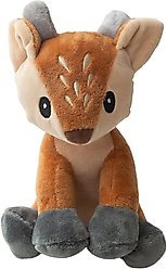 Snugarooz Dixie the Deer Squeaky Dog Plush Toy, Brown