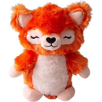 Snugarooz Snugarooz Foxy the Panda Squeaky Dog Plush Toy, Red