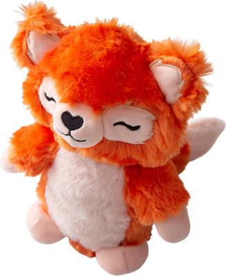 Show full view: Snugarooz Foxy the Panda Squeaky Dog Plush Toy, Red slide 2 of 6