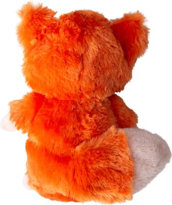 Show full view: Snugarooz Foxy the Panda Squeaky Dog Plush Toy, Red slide 3 of 6