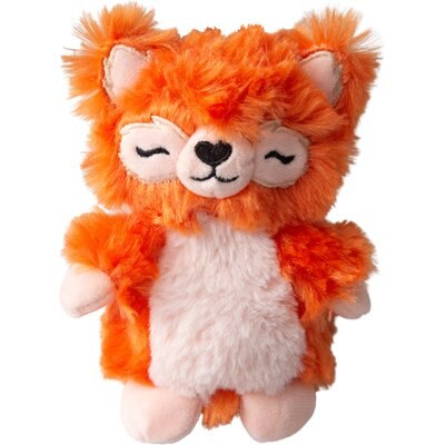 Snugarooz Snugarooz Young Panda Squeaky Dog Plush Toy, Red