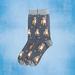 E&S PETS Pit Bull Full Body Socks, Grey, one size slide 2 of 4