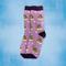 Show in main carousel: E&S PETS Maine Coon Sock Daddy, Purple, one size slide 3 of 4