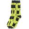 Show in main carousel: E&S PETS Black Cat Sock Daddy, Green, one size slide 1 of 4