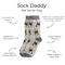Show in main carousel: E&S PETS Rat Terrier Sock Daddy, Grey, one size slide 2 of 4