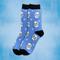 Show in main carousel: E&S PETS Old English Sheepdog Sock Daddy, Light Blue, one size slide 3 of 4