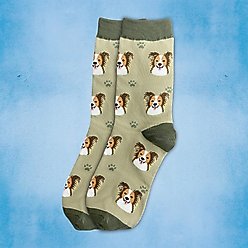 E&S PETS Papillon Sock Daddy, Green, one size slide 2 of 4