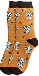 E&S PETS Dalmatian Sock Daddy, Orange, one size