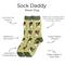 Show in main carousel: E&S PETS Uncropped Boxer Sock Daddy, Green, one size slide 2 of 4
