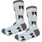 Show in main carousel: E&S PETS Border Collie Sock Daddy, Grey, one size slide 4 of 4