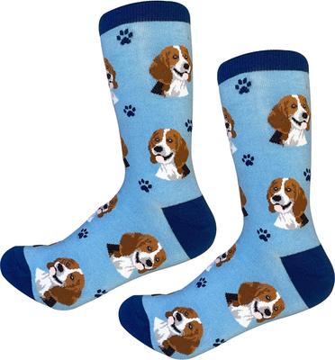 Show full view: E&S PETS Beagle Sock Daddy, Light Blue, one size slide 4 of 4