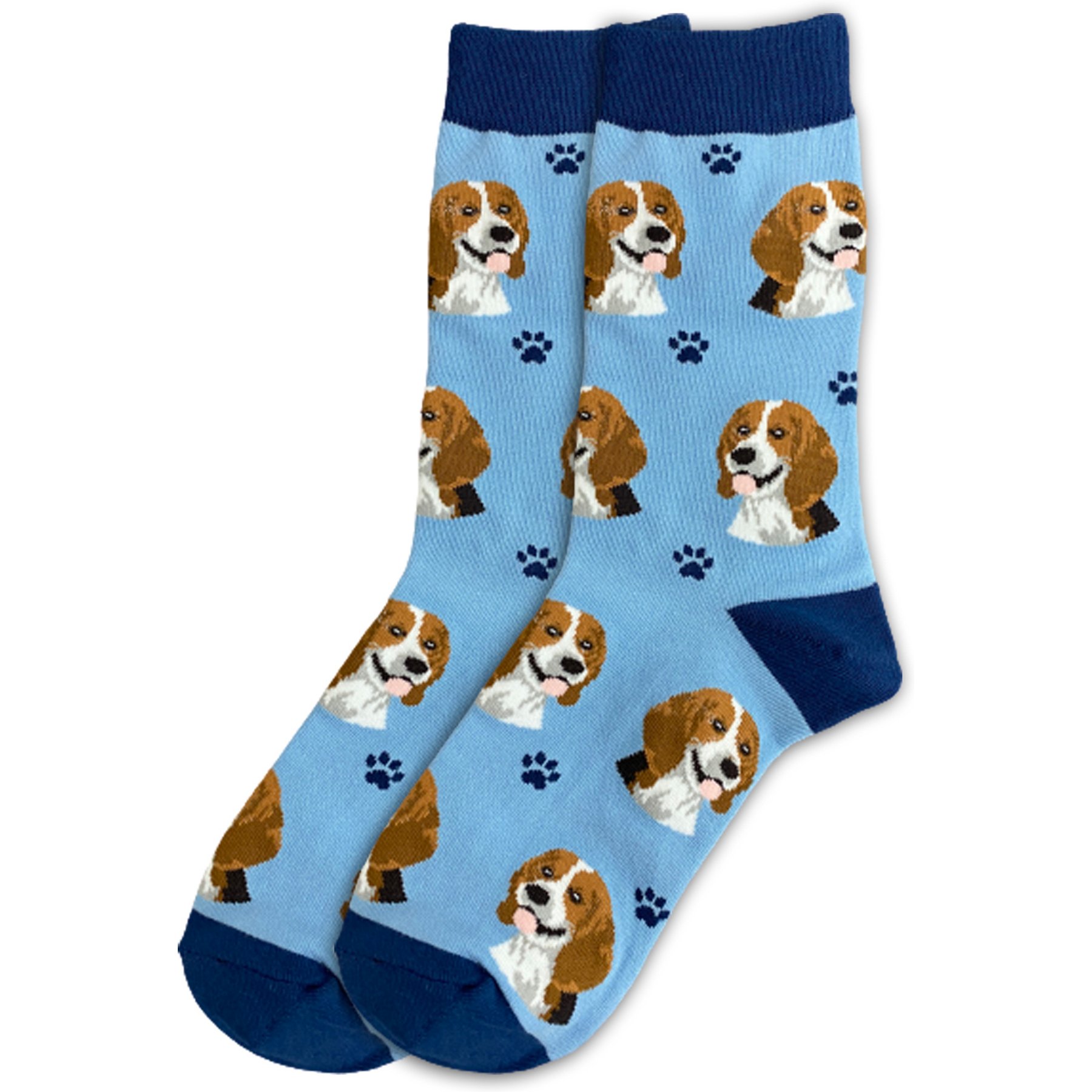 E&S PETS Beagle Sock Daddy, Light Blue, one size
