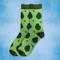 Show in main carousel: E&S PETS Black Poodle Sock Daddy, Green, one size slide 3 of 3