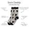 Show in main carousel: E&S PETS Black Labrador Sock Daddy, Grey, one size slide 2 of 4