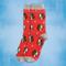 Show in main carousel: E&S PETS Basset Hound Sock Daddy, Coral, one size slide 3 of 4