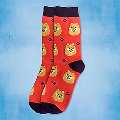 E&S PETS Pomeranian Sock Daddy, Red, one size slide 2 of 4