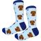 Show in main carousel: E&S PETS Red Dachshund Sock Daddy, Light Blue, one size slide 4 of 4