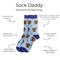 Show in main carousel: E&S PETS Red Dachshund Sock Daddy, Light Blue, one size slide 2 of 4