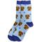 Show in main carousel: E&S PETS Red Dachshund Sock Daddy, Light Blue, one size slide 1 of 4