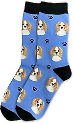 E&S PETS Cavalier King Charles Sock Daddy, Light Blue, one size