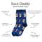 Show in main carousel: E&S PETS Jack Russell Sock Daddy, Blue, one size slide 2 of 4