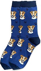 E&S PETS Jack Russell Sock Daddy, Blue, one size