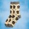 Show in main carousel: E&S PETS Black Dachshund Sock Daddy, Cream, one size slide 3 of 4