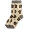 Show in main carousel: E&S PETS Black Dachshund Sock Daddy, Cream, one size slide 1 of 4