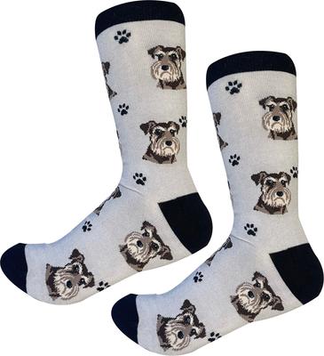Show full view: E&S PETS Uncropped Schnauzer Sock Daddy, Grey, one size slide 4 of 4
