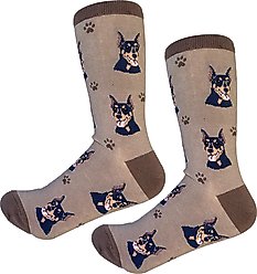 E&S PETS Doberman Sock Daddy, Brown, one size slide 2 of 4