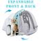 Show in main carousel: Halinfer Hard-Sided Space Capsule Astronaut Clear Bubble Window Airline-Approved Cat Backpack Carrier with Front & Back Dual Extension, 16.5 x 15 x 13-in, Green slide 3 of 7
