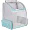 Show in main carousel: Halinfer Soft-Sided Airline-Approved Breathable Small Dog & Cat Carrier Backpack, 16.5 x 12.5 x 11.5-in, Green slide 5 of 7