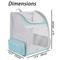 Show in main carousel: Halinfer Soft-Sided Airline-Approved Breathable Small Dog & Cat Carrier Backpack, 16.5 x 12.5 x 11.5-in, Green slide 3 of 7