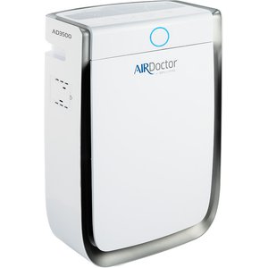 AirDoctor AD3500 UltraHEPA Air Purifier Carbon, VOC Filters & Air Quality Sensor, Large, White