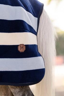 Show full view: Horseware Ireland Horseware Newmarket Pony Fleece Cooler, Witney Navy, 66 inches slide 3 of 4
