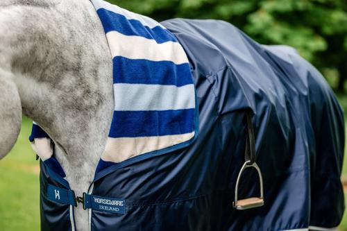 Show full view: Horseware Ireland Horseware Newmarket Horse Rain Sheet, Navy, Large slide 3 of 3