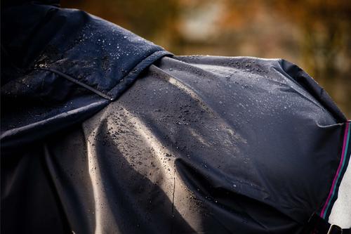 Show full view: Horseware Ireland Rambo Mack in a Sack Horse Sheet, Navy / Burgundy / Teal, Large slide 5 of 5