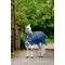 Show in main carousel: Horseware Ireland Rhino Plus 0g Pony Turnout, Navy / Titanium Grey / Classic Blue, 45 inches slide 2 of 8