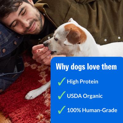 Show full view: PetPlate Beef & Sweet Potato Bites Human Grade Soft & Chewy Dog Treats, 4.5-oz bag slide 3 of 10