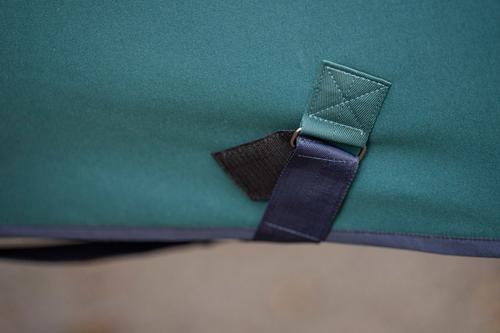 Show full view: Horseware Ireland Amigo Horse Jersey Cooler, Dynasty Green / Navy / Silver, 81 inches slide 7 of 7