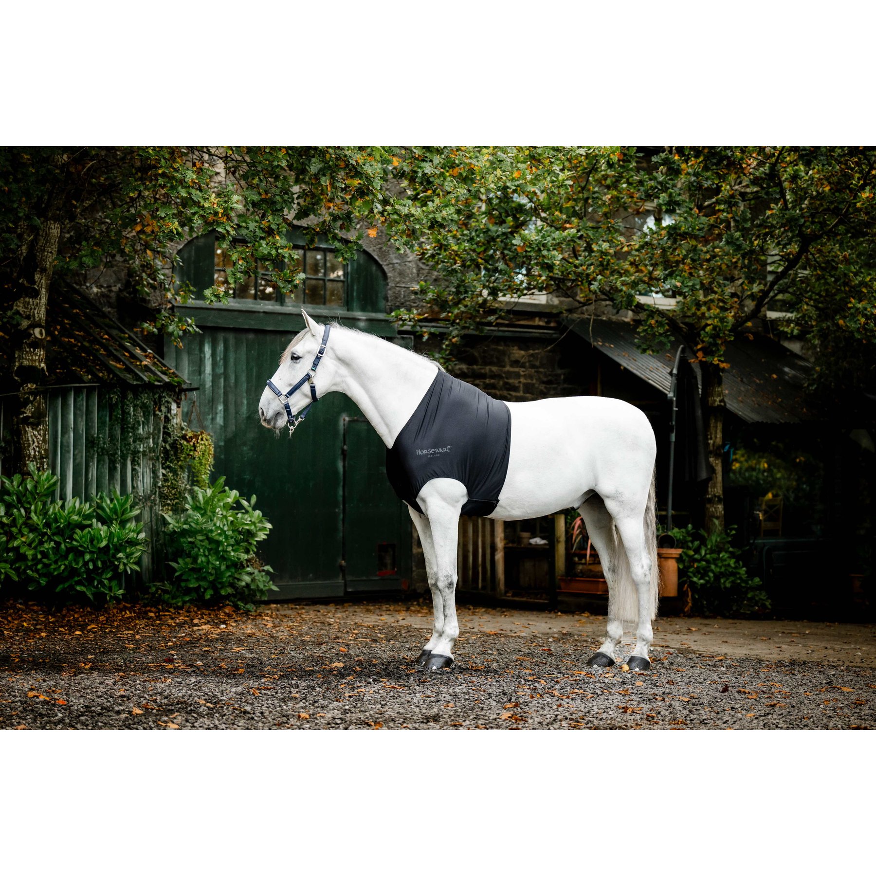 Horseware Rambo Slinky Horse Shoulder Guard, Black, X Small