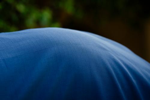 Show full view: Horseware Ireland Rambo Embossed Lining Horse Stable Sheet, Navy / Thunderstorm Grey / Silver, 78 inches slide 7 of 7