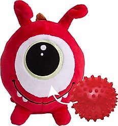 Snugarooz Just Jeff Monster 2 in 1 Squeaky Dog Plush Toy