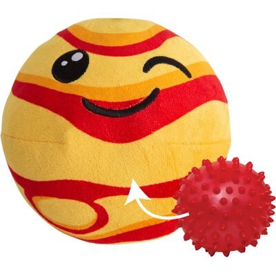 Snugarooz Snugarooz Joyful Jupiter 2 in 1 Squeaky Dog Plush Toy